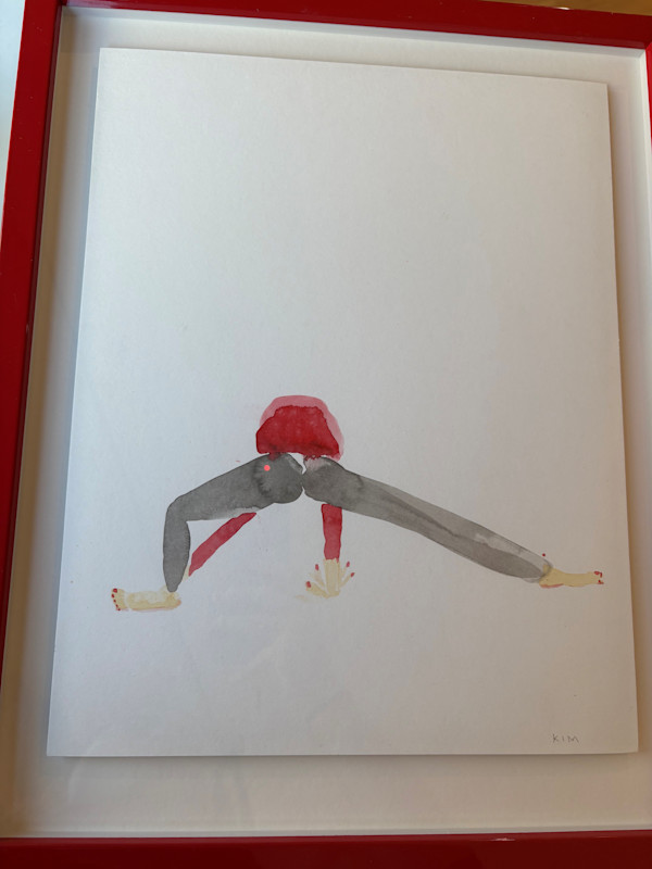 Red nails by Kim Druker Stockwell