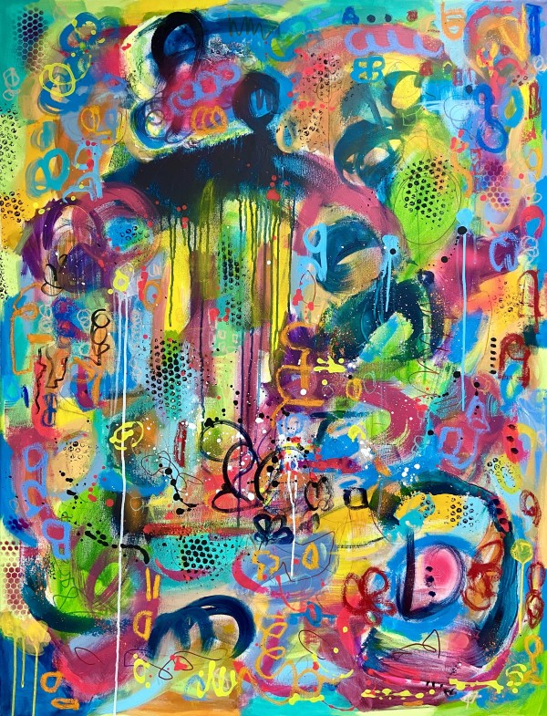 Joyful Kaleidoscope: Colorful Fusion of Expression by Irene Chua