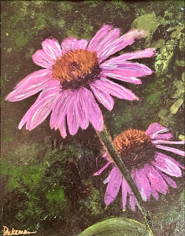 Garden in Pink by Margaret Fischer Dukeman