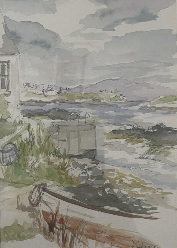 Heir Island's House by the Pier 2 by Margaret Fischer Dukeman
