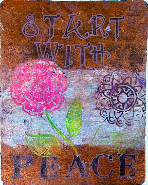 Peace in Full Bloom by Margaret Fischer Dukeman, Image 1.