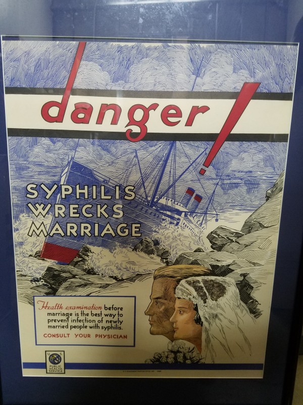 Vintage Syphillis poster