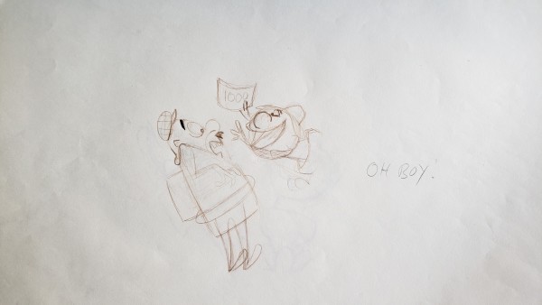 Animation Sketches LOT #10 by Unknown