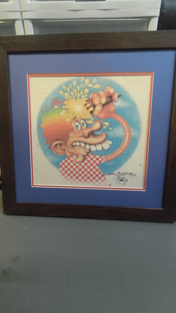 Grateful Dead Tshirt Prints signed by artist