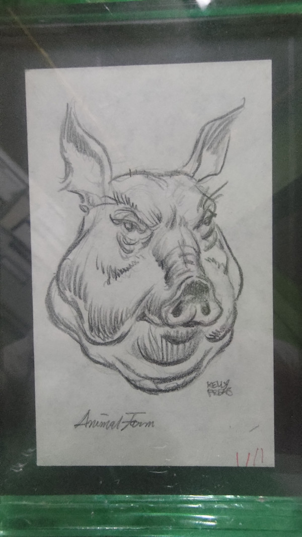 "Animal Farm" Pig by Kelly Freas
