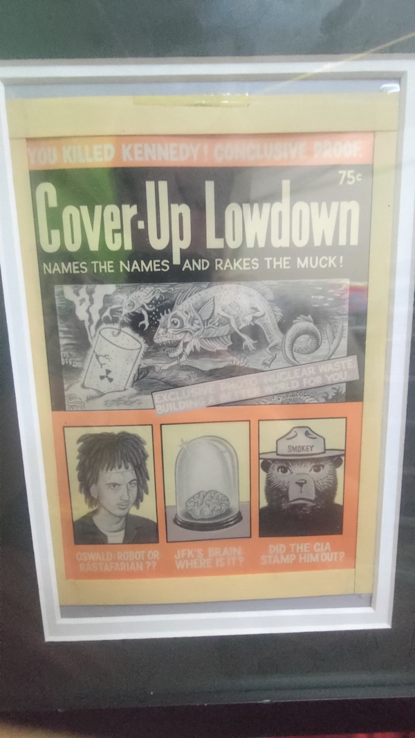 Cover-Up Lowdown magazine cover by Unknown