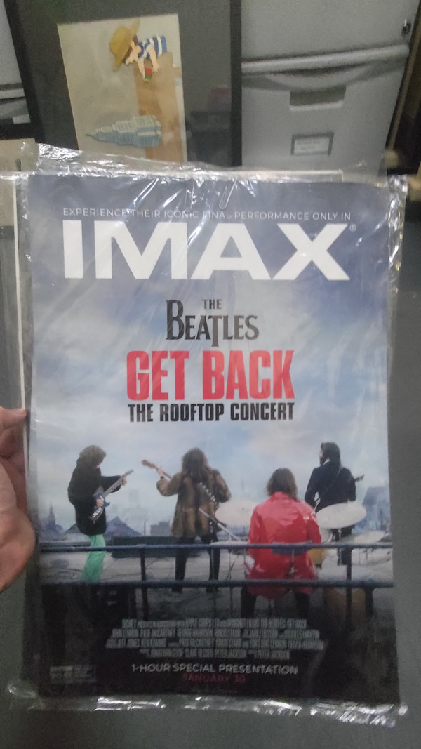 Beatles Get Back: The rooftop concert poster