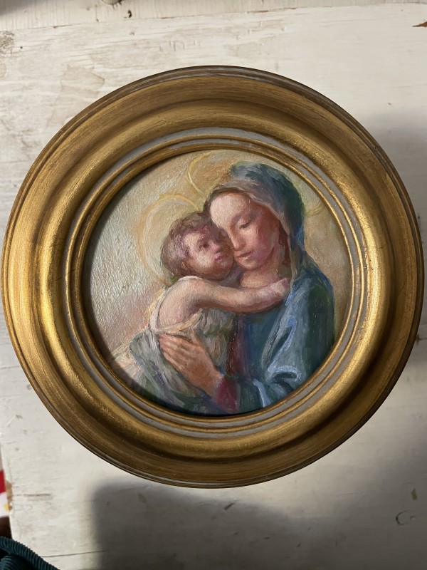 Madonna and Child IV by Lovetta Reyes-Cairo