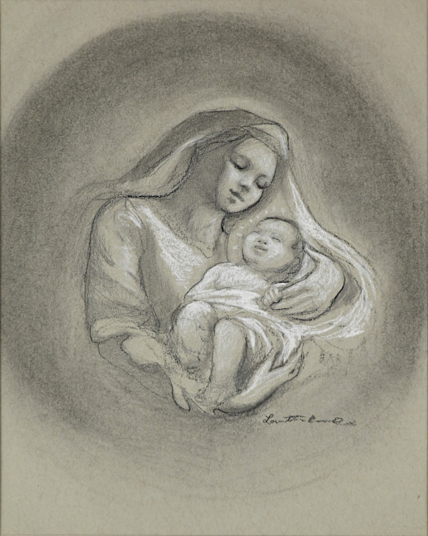 Baby Jesus Sleeps by Lovetta Reyes-Cairo