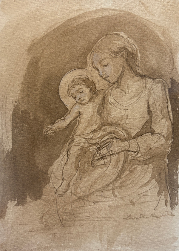 Bringing Blessings to All by Lovetta Reyes-Cairo Fine Art