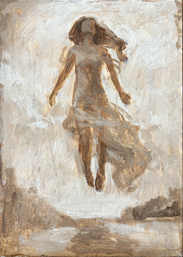 Contrite Spirit (Study) by Lovetta Reyes-Cairo