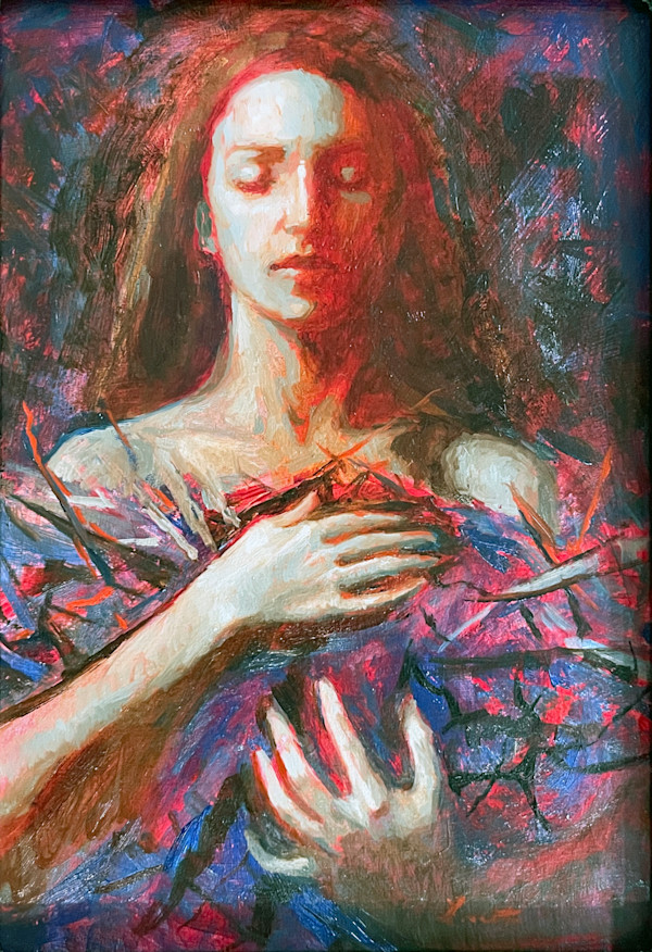 Embracing Pain 2 by Lovetta Reyes-Cairo