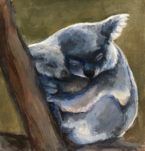 Koala Snuggle by Lovetta Reyes-Cairo
