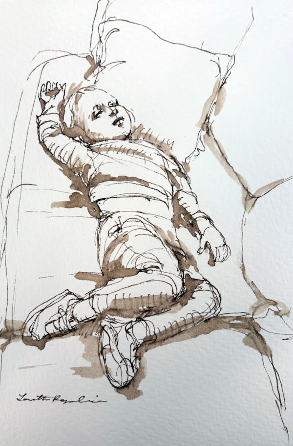 Nap on the Couch by Lovetta Reyes-Cairo