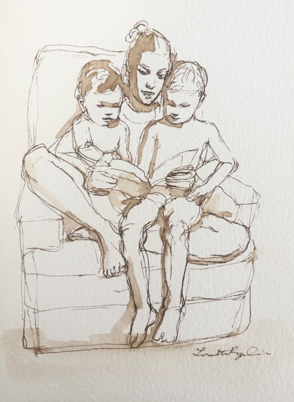 Storytime by Lovetta Reyes-Cairo Fine Art