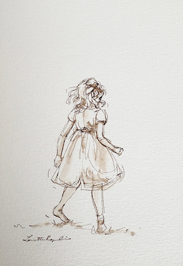 Twirling by Lovetta Reyes-Cairo Fine Art