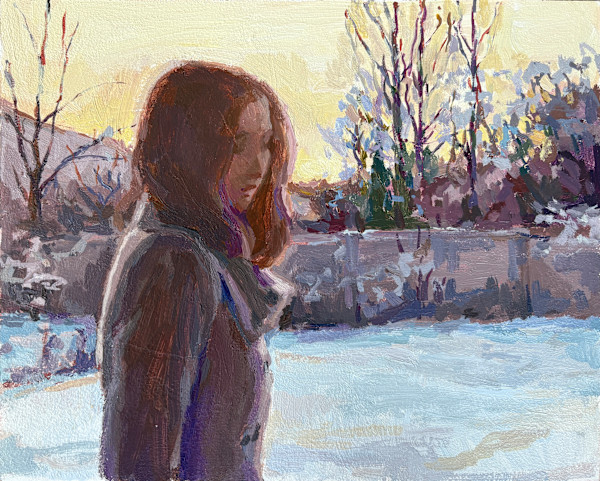 Winter is an Invitation by Lovetta Reyes-Cairo Fine Art