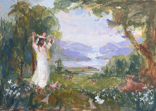 With Jesus in Paradise by Lovetta Reyes-Cairo