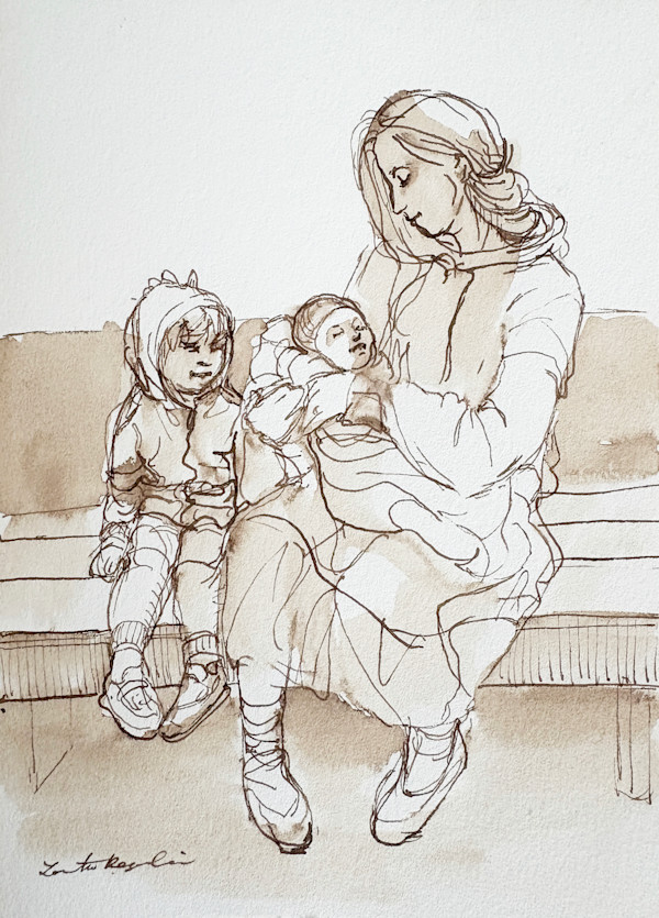 Family Outing by Lovetta Reyes-Cairo Fine Art