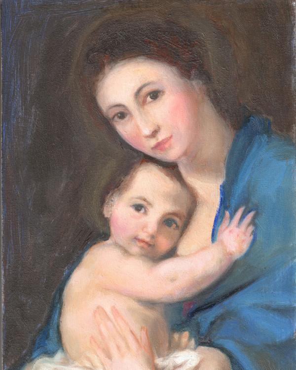 Mary and Jesus by Lovetta Reyes-Cairo