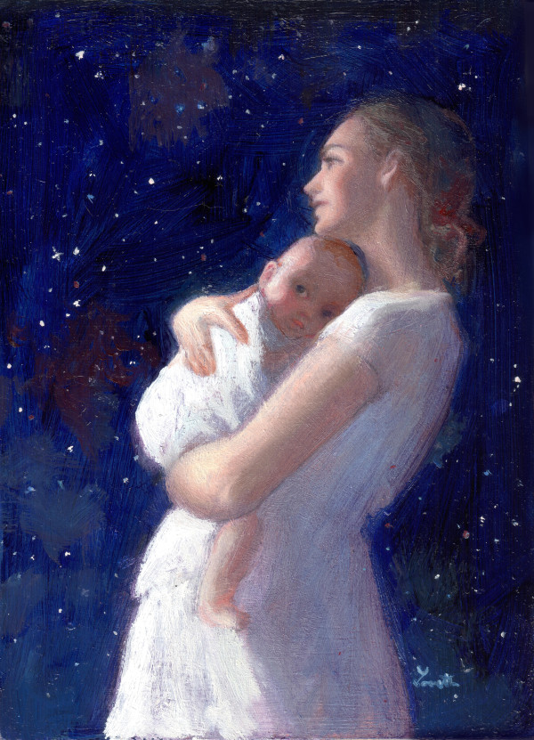 Mother, Child, and the Universe by Lovetta Reyes-Cairo