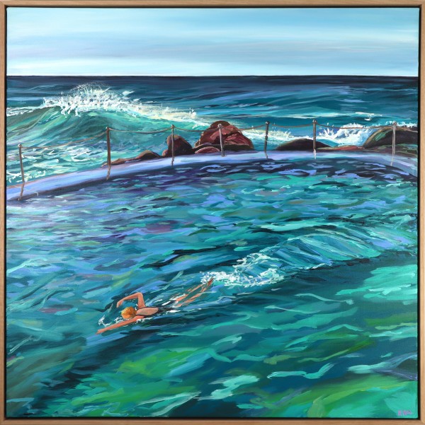 Solitary Swims and Waves of Support by Rachel Rae