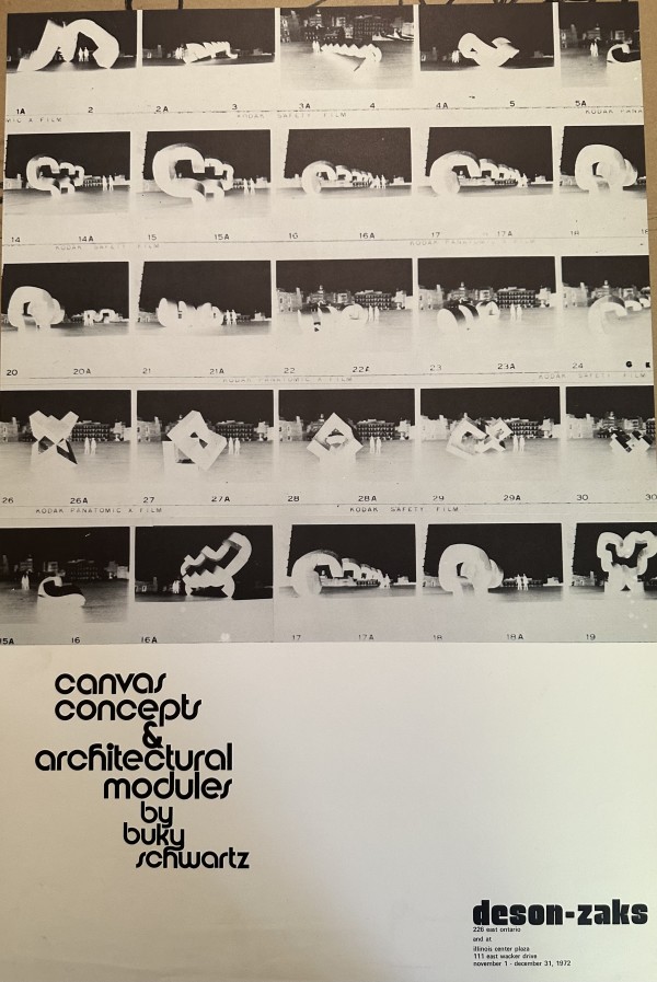 Canvas Concepts & Architectural Modules by Buky Schwartz