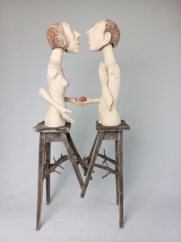 Adam and Eve - The meeting by João C. Gomes