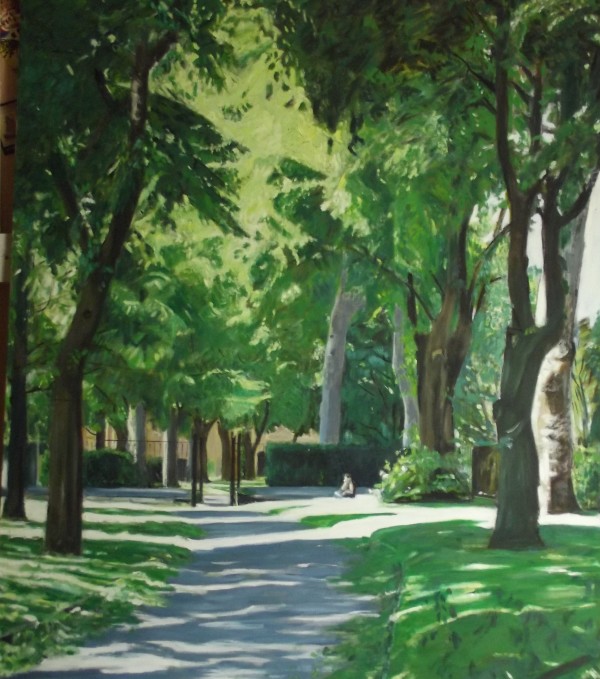 SGP Summer with seated figure by Versonic-art