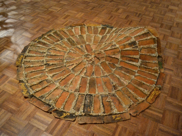Area Rug (Home Is A Fleeting Feeling I Am Trying To Fix) by Carlie Trosclair