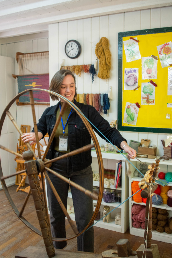 Emerging Traditional Artists Program Gathering at Pine Settlement School