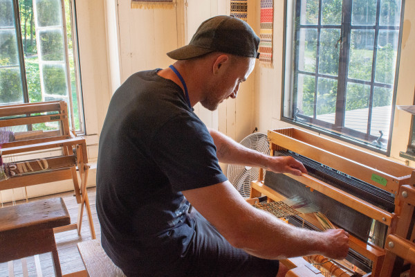 Emerging Traditional Artists Program Gathering at Pine Settlement School