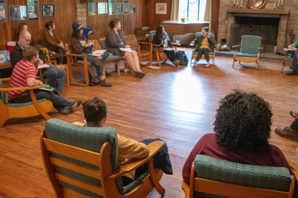 Emerging Traditional Artists Program Gathering at Pine Settlement School