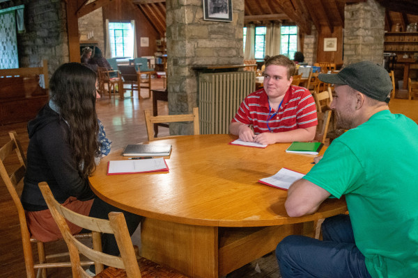 Emerging Traditional Artists Program Gathering at Pine Settlement School