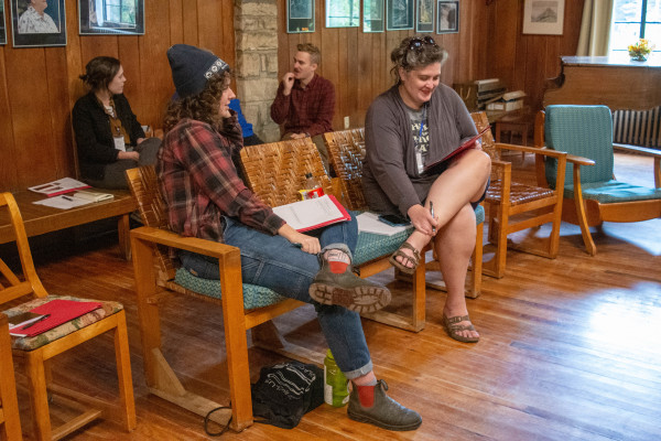 Emerging Traditional Artists Program Gathering at Pine Settlement School