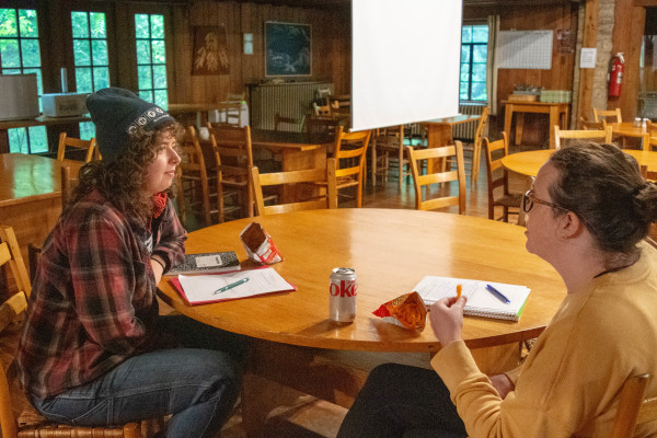 Emerging Traditional Artists Program Gathering at Pine Settlement School