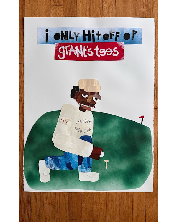 I only hit off of Grant's Tees by Jessica Owens-Young