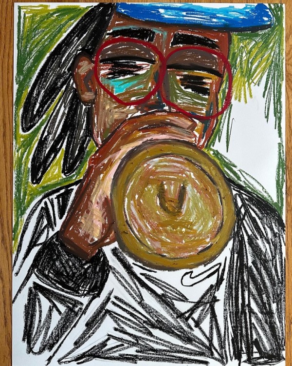 The trumpeter, No. 2 by Jessica Owens-Young