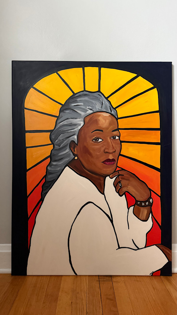 Toni Morrison by Jessica Owens-Young, Image 6.