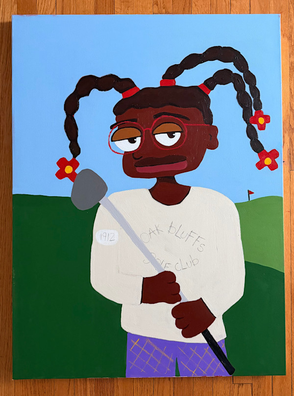 Golfing with Susie at the Club by Jess Owens-Young, Image 6.