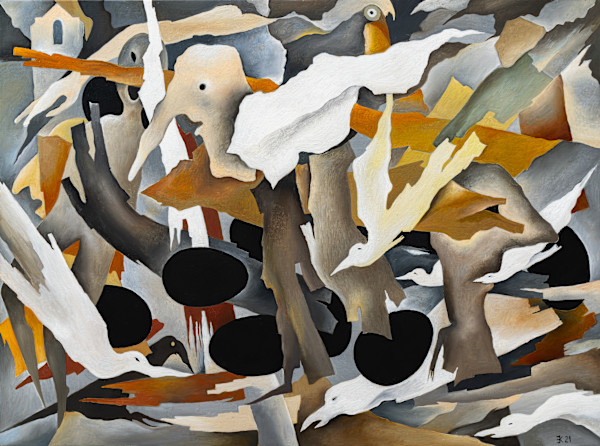 Black Eggs by Elena Kochetkova