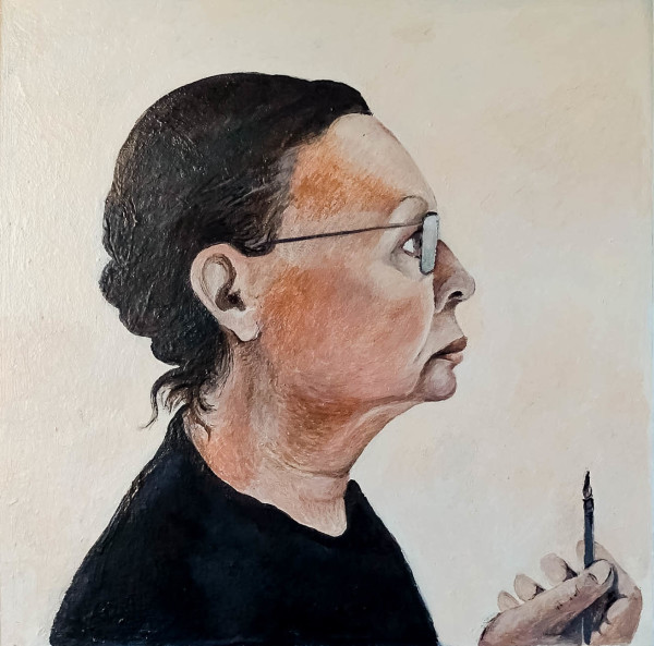 EK Autoportrait by Elena Kochetkova