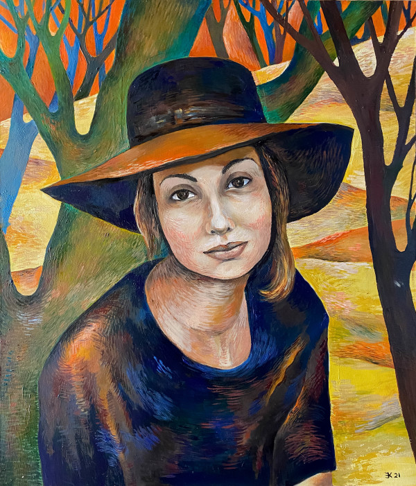 My daughter Anastasia by Elena Kochetkova