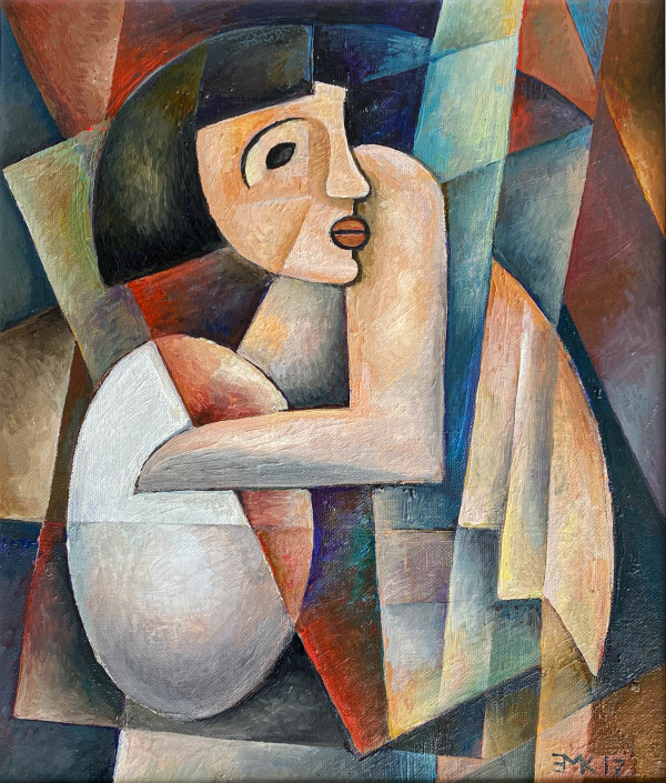 SHE AND HER EGG by Elena Kochetkova