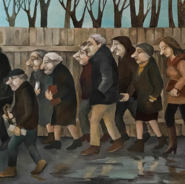 Pedestrians by Elena Kochetkova