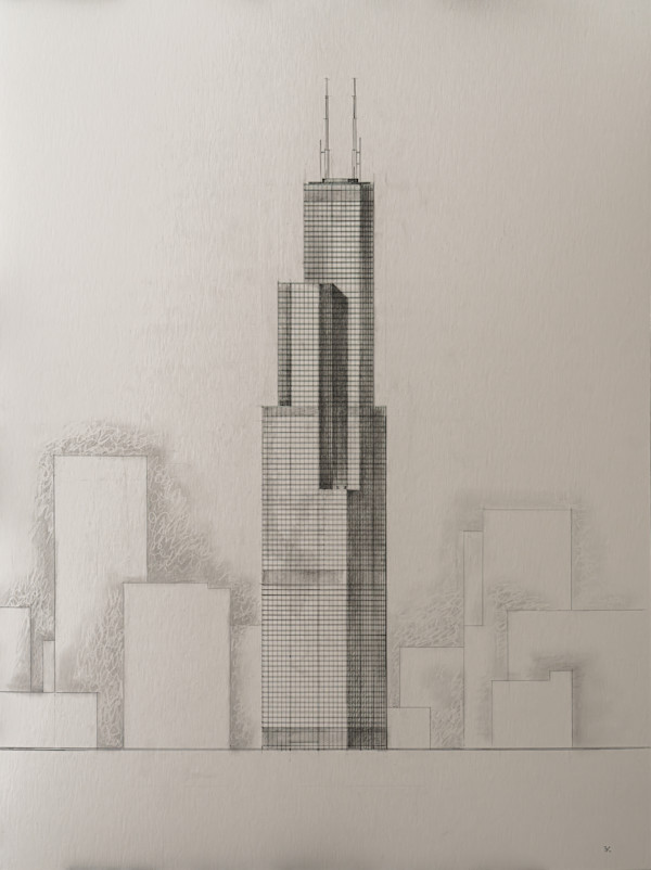 Willis Tower by Elena Kochetkova