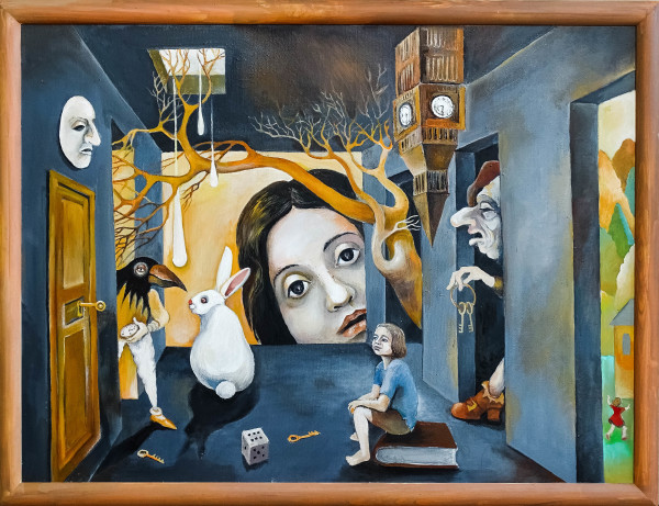 Grandkids in Wonderland by Elena Kochetkova