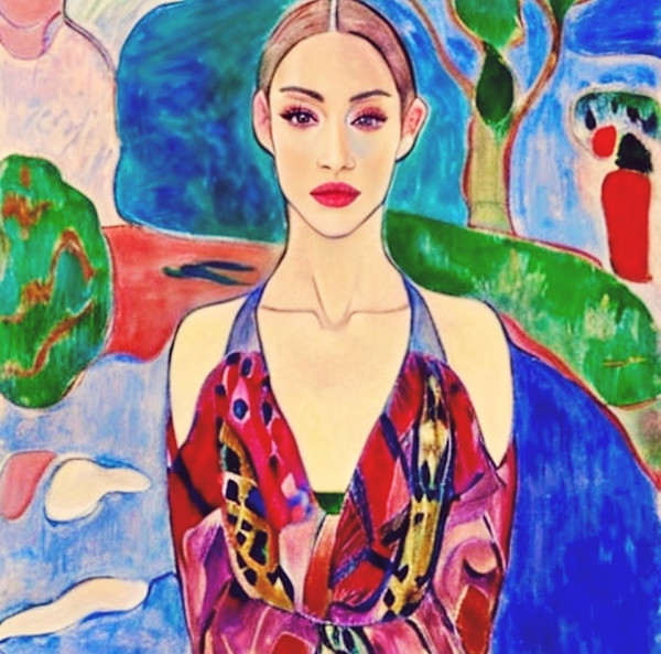 Portrait by Karla Cohen