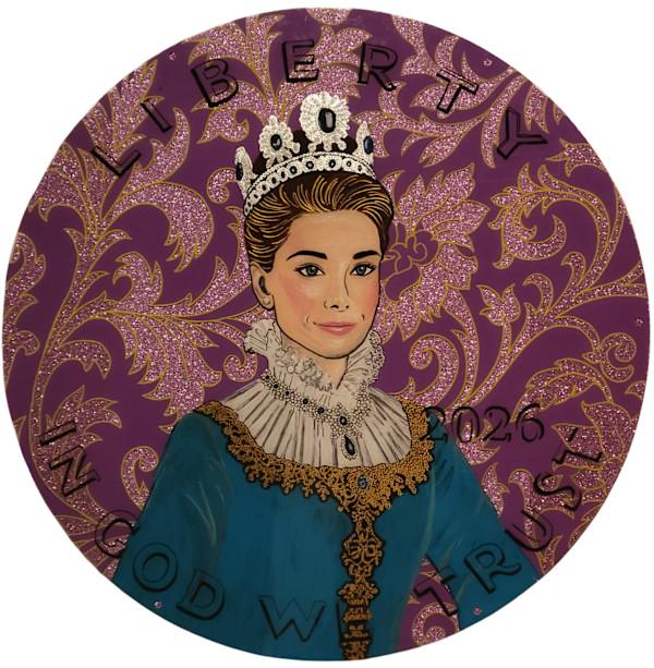Liberty Coin - Audrey Hepburn by Maricela Sanchez, Image 1.