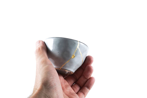 The Beauty of Brokenness cup 8/25 by Sam Love